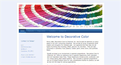 Desktop Screenshot of deccolor.com